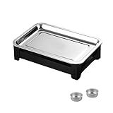 MISUVRSE Abnehmbare Edelstahl-Grills, Partywärmer, Behälter, betriebene...