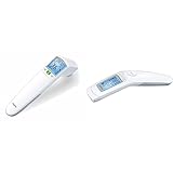 Beurer FT 100, kontaktloses Fieberthermometer mit Infrarot-Messtechnik & FT...
