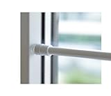 Klemmstange für Fenster Gardine Länge wählbar bis 120 cm, ausdrehbar mit...