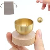 MISIQIMA Klangschale Klein, Wunderschön Gefertigte Tibetische Klangschale,...