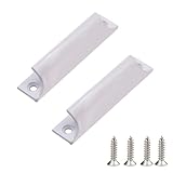 2 Stück Balkontürgriff Außen Metall, Aluminiumlegierungsgriff Mit...