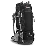 MOUNTAINTOP Trekkingrucksack 80L Wanderrucksack Herren Damen Reiserucksack...