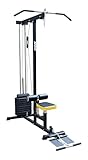 Dione LT50 Latzugturm - Latzugstation - Mit 50kg Trainingsgewicht - Fitness...