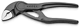 KNIPEX Cobra® XS Mini-Wasserpumpenzange, 100 mm, Muttern bis 24 mm, Rohre...