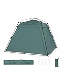 Justcamp Alabama Schnellaufbau Outdoor Pavillon faltbar - 2,5 x 2,5 m -...