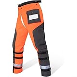 Kettensägen-Chaps, robuste Kettensägen-Schutzschürze mit verstellbarem...