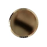 Jollity & Co Shade Speiseteller – Vergoldete goldene Pappteller –...