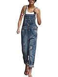 shownicer Damen Latzhose Retro Jeanshose Trägerhose Hoseanzug Denim...