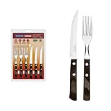 Tramontina Steakbesteck Pizzabesteck, 12-teiliges Set, für 6 Personen,...