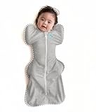 Love To Dream Swaddle Up™ Pucksack, klein, 3,5–6 kg – Grau, Gute...