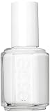 Essie Nagellack für farbintensive Fingernägel, Nr. 1 blanc, Weiß, 13,5...