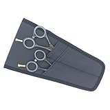 Scherenetui aus Kunstleder, 2 Fächer