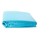 poolomio Poolfolie blau für Stahlwandpool rund 360 x 120 cm |...