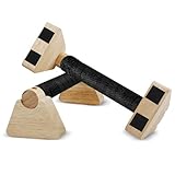 Noxtioanip 2 Stück Liegestützgriffe, Holz Parallettes 25cm, Calisthenics...