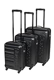 Slazenger - Kofferset 3-Teilig Hartschale - ABS Material - Koffer set -...