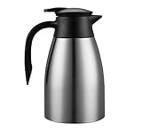 Truevaste 2 Stück Thermoskanne 1,5 Liter, Thermosflasche Edelstahl, Vakuum...