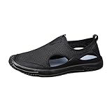 Sale Damen Herren Walkingschuhe Mesh Atmungsaktives Freizeitschuhe Weicher...