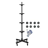 PROREGAL Fahrbarer Felgenbaum CARRERO für Autoreifen bis 225 mm, HxBxT...