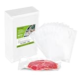 GRIFEMA GH81, Vakuumierbeutel 15x25 cm, 100 Beutel Vakuumbeutel für...