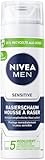 NIVEA MEN Sensitive Rasierschaum für Männer (200 ml), reichhaltiger...