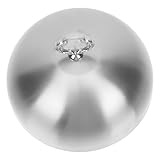 BESTYASH Edelstahl Food Tray Dome Rund Servierplatte Abdeckung für Steak...