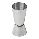 Tala Edelstahl Cocktailmaß - Doppeltes Barmaß für Zuhause, Einfache und...