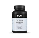 Bulk Bacopa Monnieri Kapseln, 350 mg, 90 Kapseln, 90 Portionen, Verpackung...