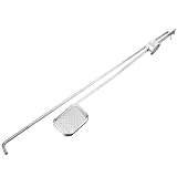 TEHAUX Mülleimerpedal aus Metall Robustes Fußpedal Zubehör für Outdoor...