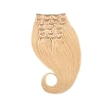 GLOBAL EXTEND® Clip-in-Extensions nahtlos I 100% Echthaar I Angenehmes...