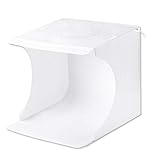 PULUZ Mini Fotostudio, 9 Zoll Tragbare Faltbare Fotobox-Lichtbox mit...