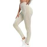 Shgiloo Leggings für Frauen Nahtlose Stretch Gym, hohe Taille Butt Lifting...