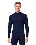 DANISH ENDURANCE Merino Thermo Langarm Shirt Herren, Funktionsshirt,...