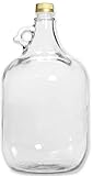 lilawelt24 5L GLASBALLON Weinballon GÄRBALLON GLASFLASCHE Flasche Gallone...