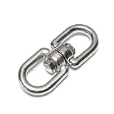 PRIOstahl Ankerwirbel/Wirbelschäkel/Kettenwirbel/Kettenverbinder/Verbinder...