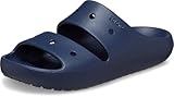 Crocs Unisex Erwachsene Classic Sandal v2 Sandalen, Navy, 42/43 EU