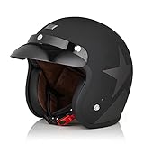 ORIGINE Offener Motorrad Jethelm ECE Zugelassener Roller Helm mit...