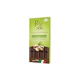 Perle di Sole Extra Dunkle Schokoladentafel mit Pistazien (100g)