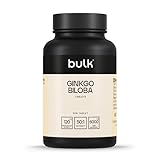 Bulk Ginkgo Biloba Tabletten, 6000 mg, hochdosiertes Präparat, 6000 mg, 60...