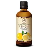 Zitronenöl 100ml - Citrus Limon - Italien - Reines Zitronen Öl für Guten...