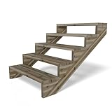 Gartenwelt Riegelsberger Terrassentreppe Breite 95 cm Treppe mit 5 Stufen...