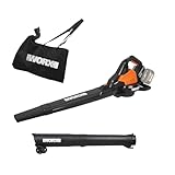 WORX WG583E.9 Akku-Laubbläser/Laubsauger 40V(2x20V) - 2 in 1 zum Laub...