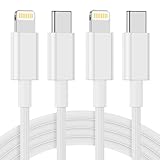 USB C Lightning Kabel [1.8M+1M 2PACK] iPhone Kabel [MFi-Zertifiziert ] i...