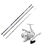 Lineaeffe Brandungsangel Set Surf Combo 4,20m Angelrute + Brandungsrolle...