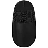 ONVAYA® ABS Gästepantoffel | Schwarz | 6er Set | Antirutsch Sohle |...