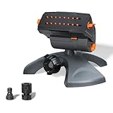 Diivoo Mini Turbo Oszillierender Rasensprenger 16 Düsen, Gartensprinkler...