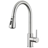 CECIPA Wasserhahn Küche mit 3 Modi, Hochdruck Küchenarmatur mit Brause...