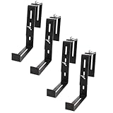 Abaodam Blumentopfhalterung Geländerhalterung für Rechteckige...