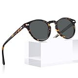 CARFIA Runde Sonnenbrille für Damen Polarisierte Frauen Sunglasses mit...