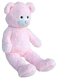 Wagner 9094 - Riesen XXL Teddybär 100 cm groß in rosa - Plüschbär...
