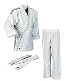 adidas Kinder Judo Anzug Evolution (inkl. Gürtel), Weiß (Brilliant...